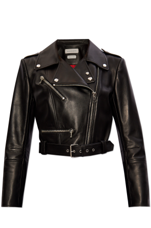 【関税込み】Balmain ブラック フリンジ テーラードジャケット Balmain Belted Leather Jacket W/ Fringe In Black - 60% Off